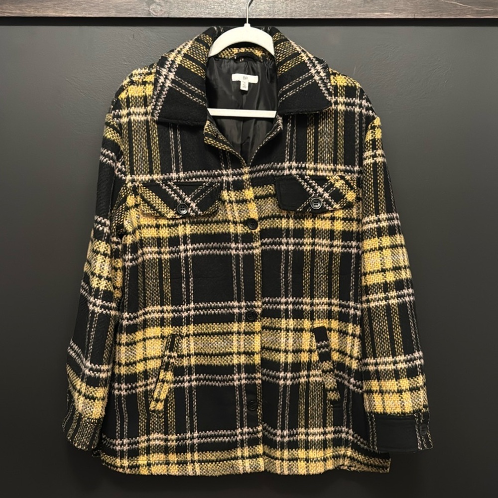 BP plaid jacket, size M